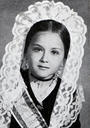 Belleza infantil 1972 - María José Valdés Molinero